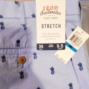 MEN'S IZOD NWT PINNAPLE PATERN.
